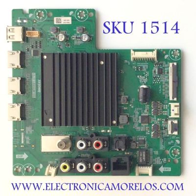 MAIN PARA TV VIZIO / NUMERO DE PARTE 6M03M0003K00R  / TD.MT5691.U761 / 2C641F63DD61 / A0002Q00J / AP301908NJ / MODELO V405-H19 LINIZA